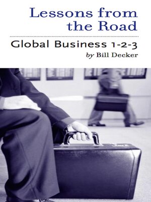 cover image of Lessons From the Road; Global Business 1-2-3